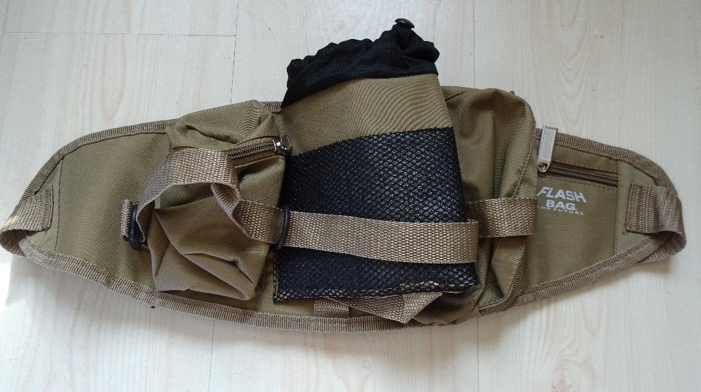 HEUPTASJE VAN FLASHBAG, Ophalen of Verzenden, Zo goed als nieuw, Beige, Overige typen