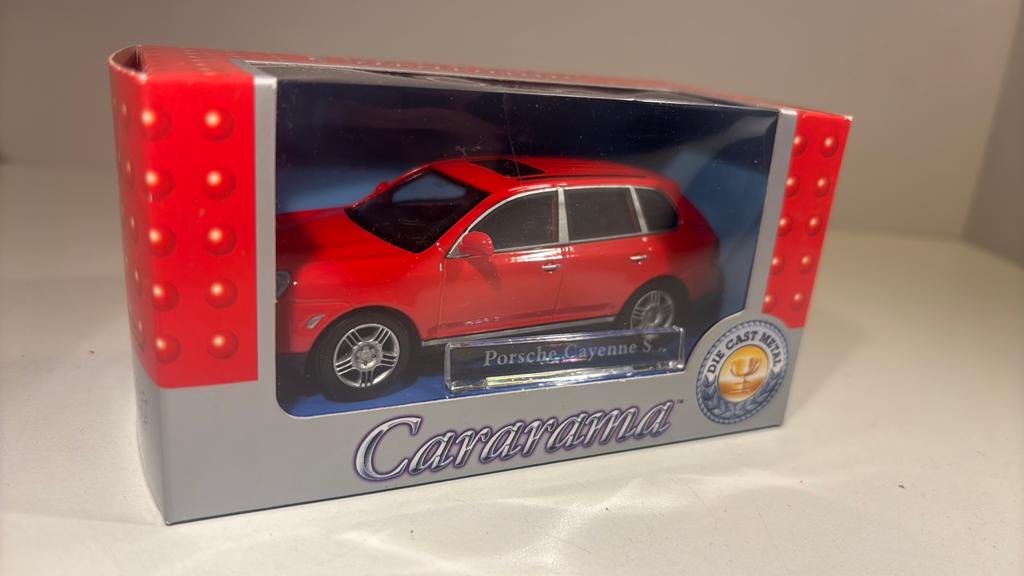 Porsche cayenne s cararama 1.43, Overige merken, Auto, Ophalen of Verzenden, A