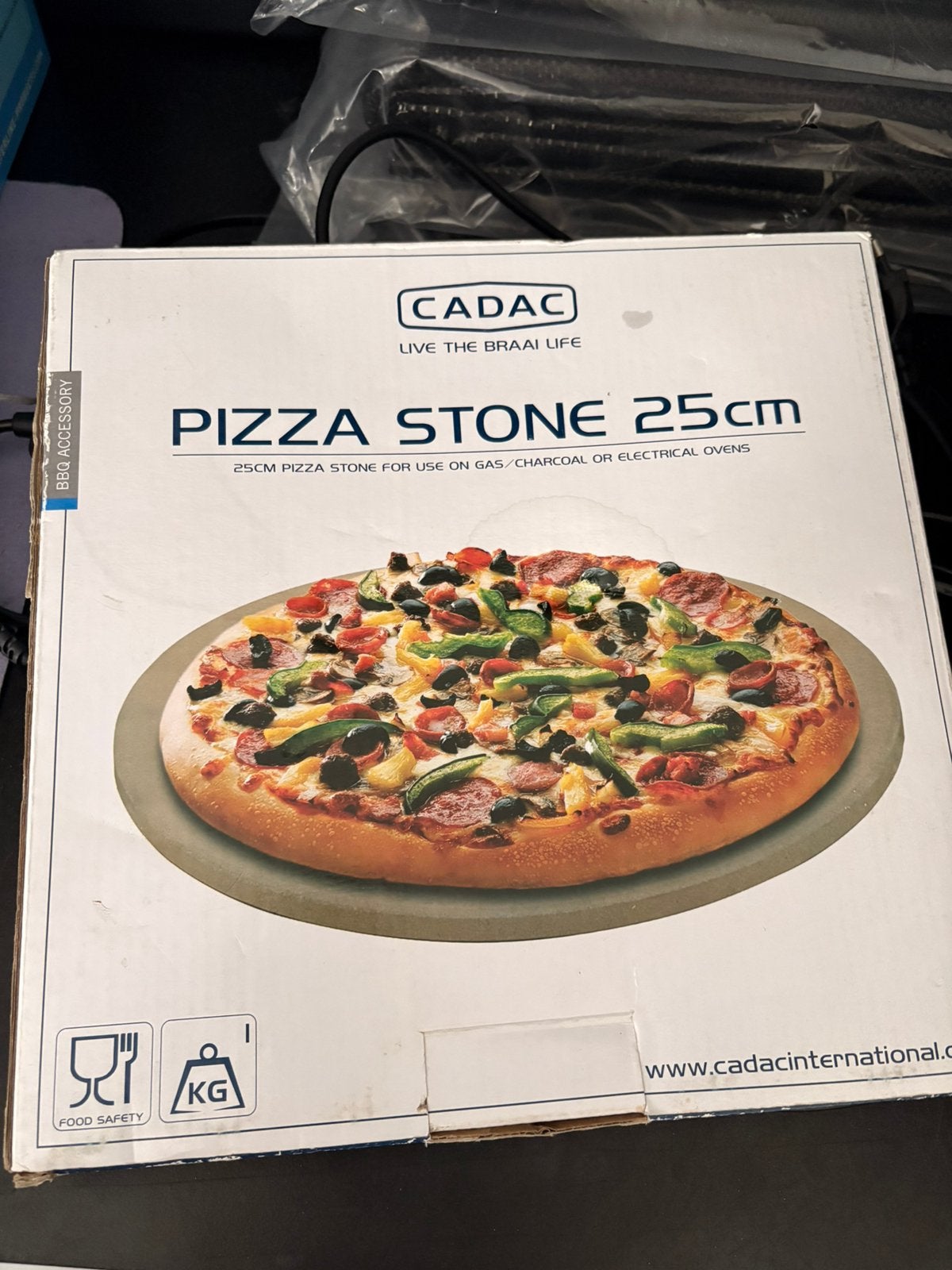 Pizza steen, Ophalen, Zo goed als nieuw