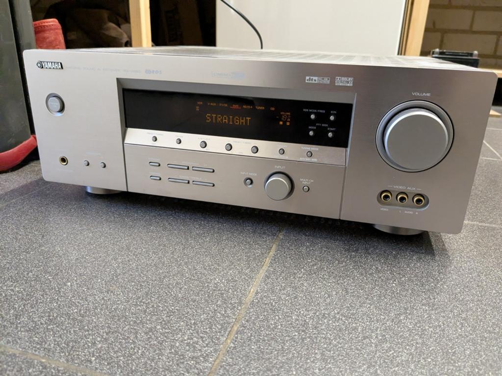 Yamaha RX-V450 versterker receiver 6.1, Ophalen of Verzenden, 120 watt of meer, Yamaha