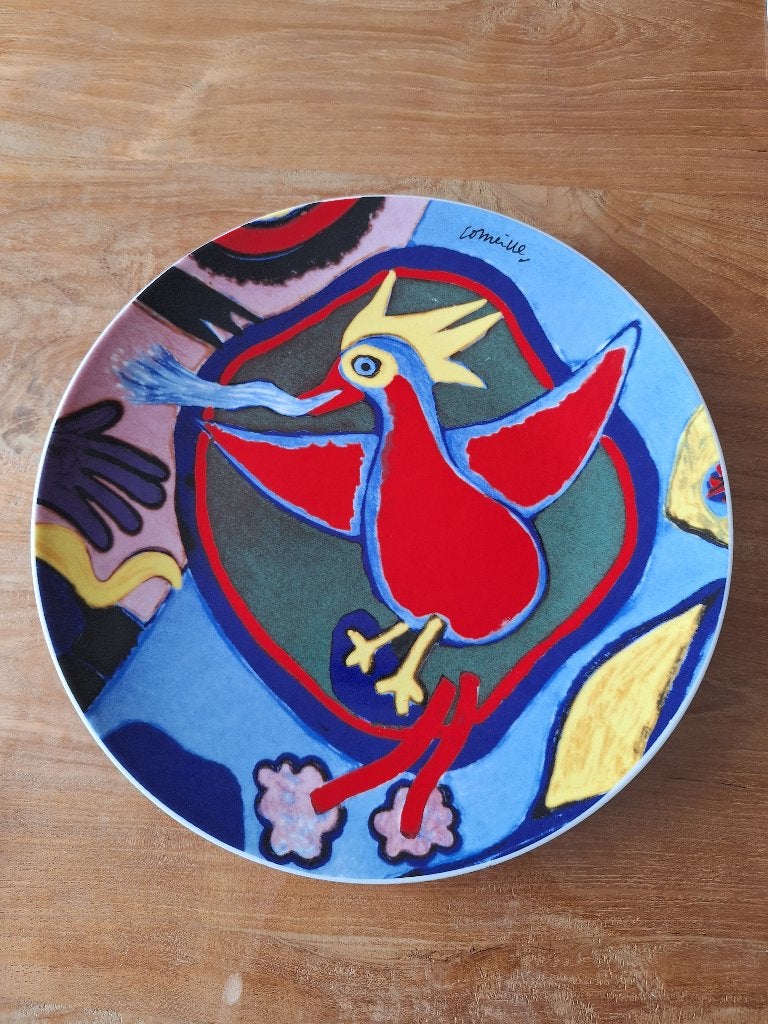 Corneille schaal Vuurvogel nieuw, Ophalen of Verzenden, Nieuw, Porselein, Bord of Schaal