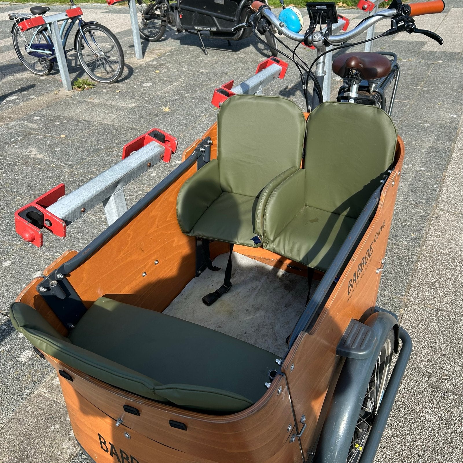 Babboe Curve Bakfiets - Elektrisch, Fietsen en Brommers, Fietsen | Bakfietsen, Ophalen, 4 kinderen of meer, Elektrisch, Zo goed als nieuw