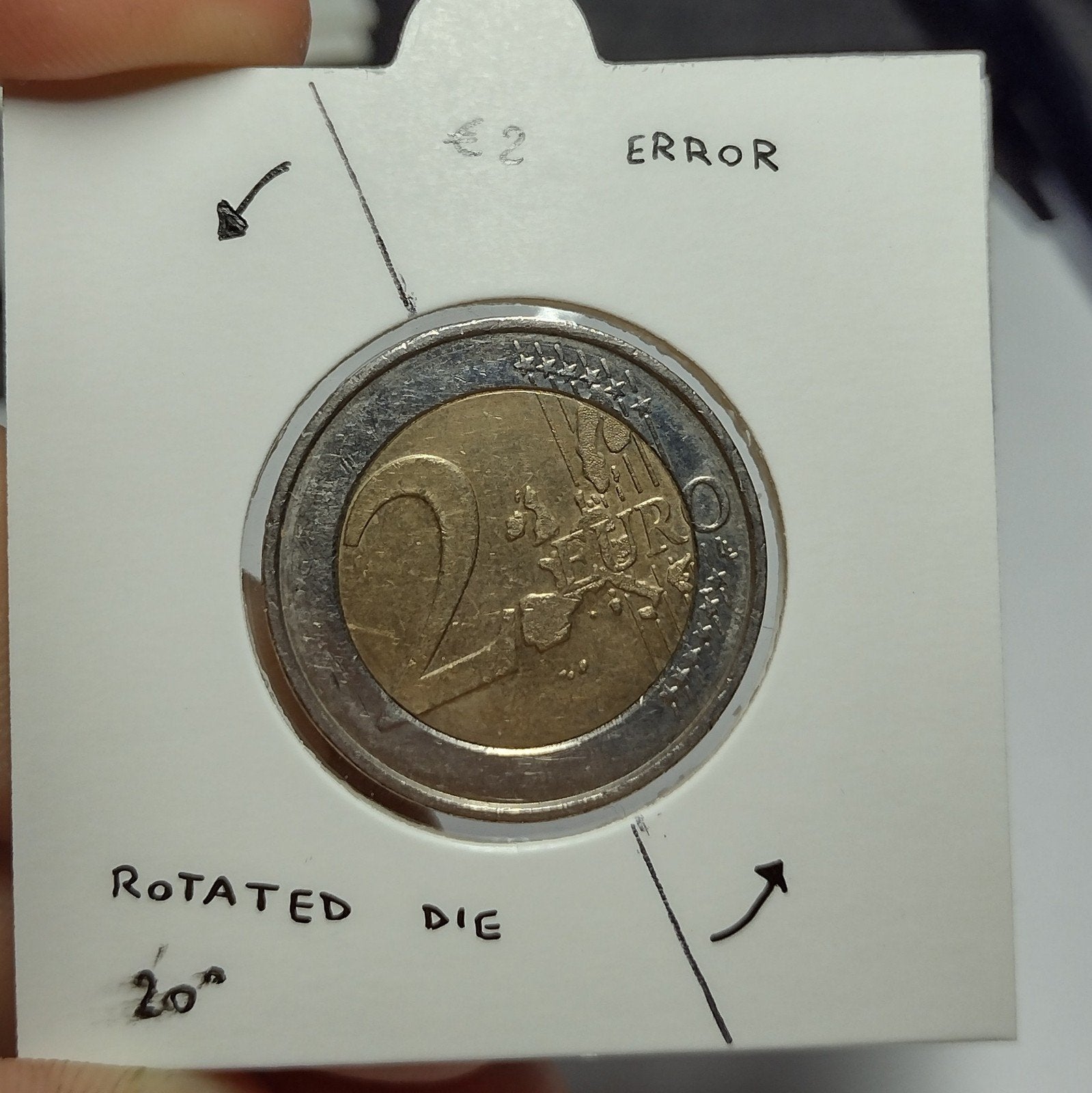 2 Euro - België - Misslag, Postzegels en Munten, Munten | Europa | Euromunten, Ophalen of Verzenden, België, 2 euro