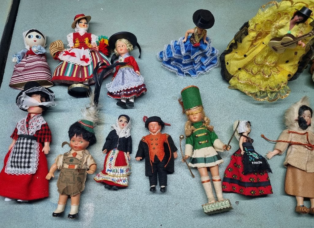 oude poppen, Verzamelen, Ophalen, Gebruikt, Pop