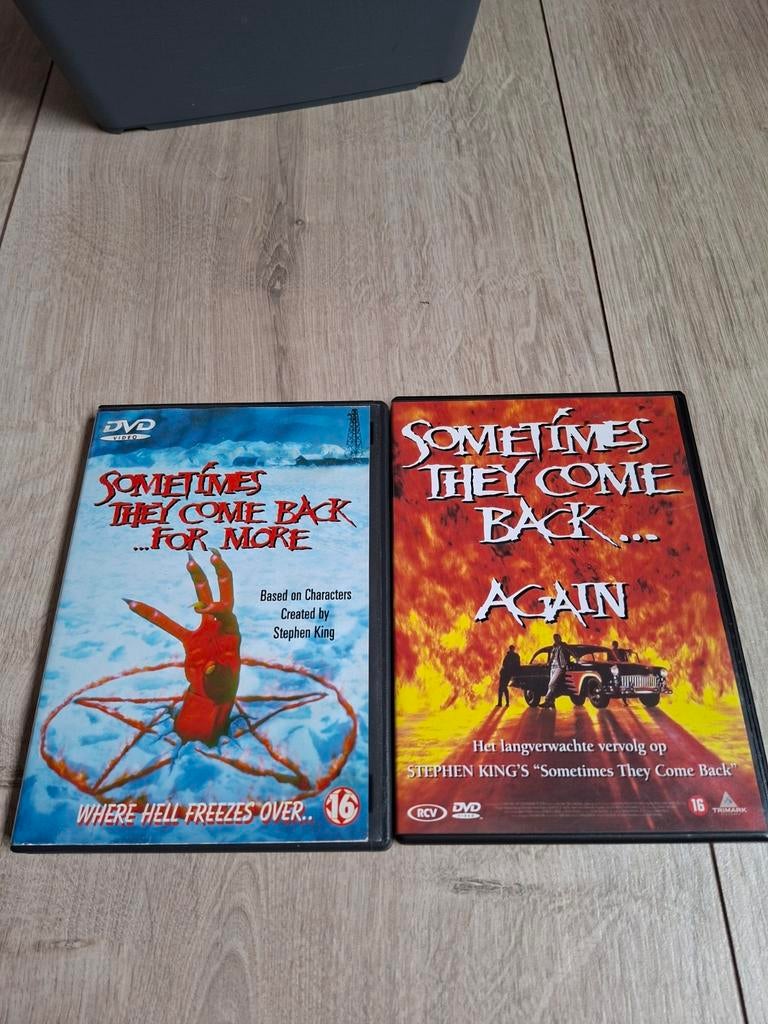 Sometimes They Come Back DVD's - Stephen King Horror, Vanaf 16 jaar, Ophalen of Verzenden, Gebruikt, Overige genres