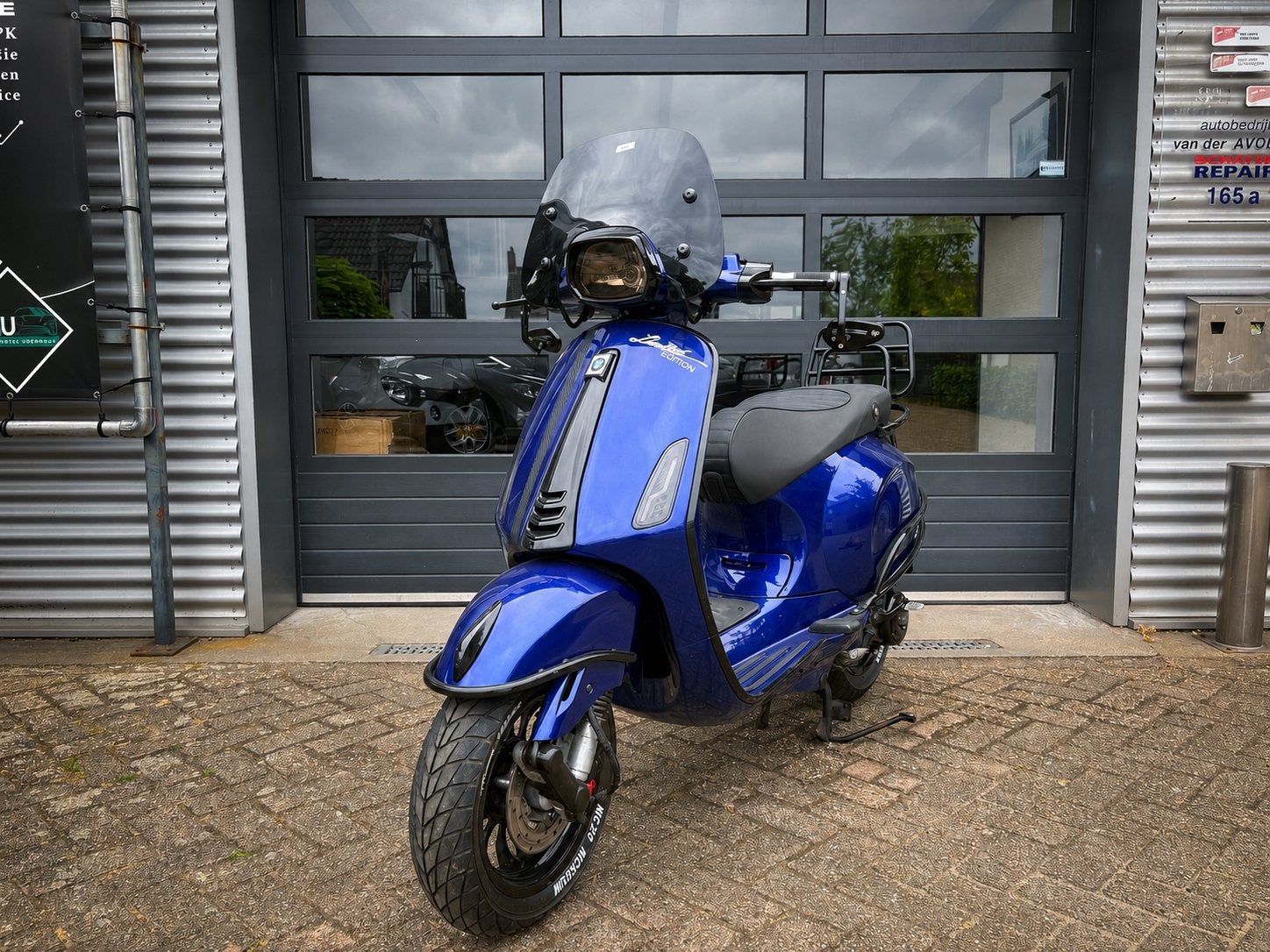 Vespa Sprint 2017 - BMW LOOK -, Ophalen, Overige modellen, Maximaal 45 km/u, Zo goed als nieuw