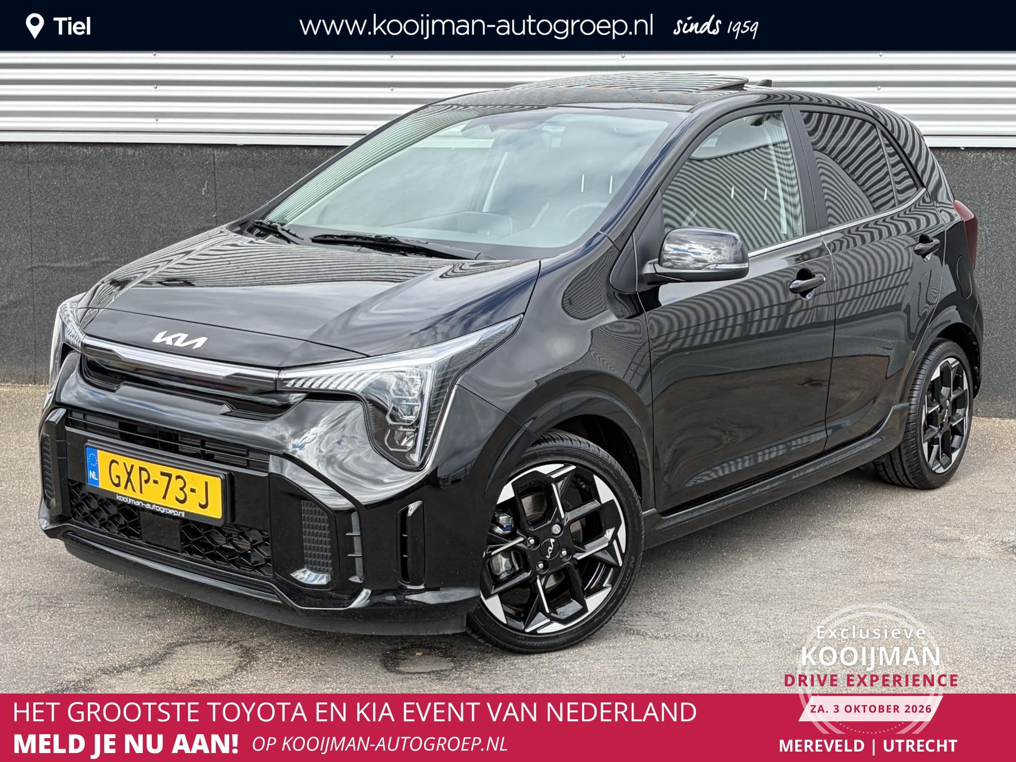 Kia Picanto 1.0 DPI GT-Line Automaat, Nieuw geleverd NL-auto