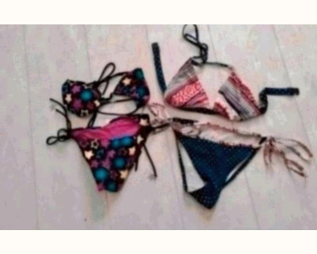 2 bikini's maat 36, Ophalen of Verzenden, Zo goed als nieuw, Meerkleurig, Bikini