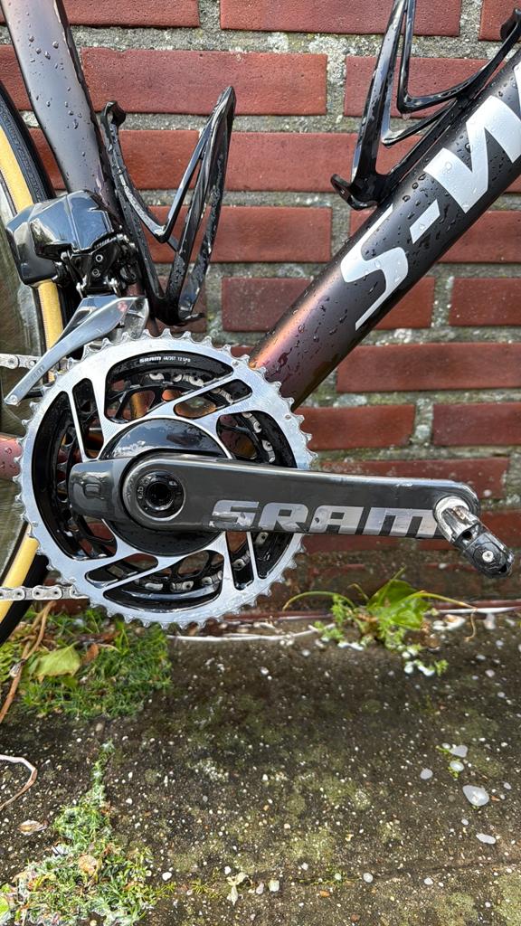 SRAM RED | Crankstel 172.5mm incl. QUARQ powermeter, Overige merken, Carbon, Ophalen of Verzenden, Zo goed als nieuw