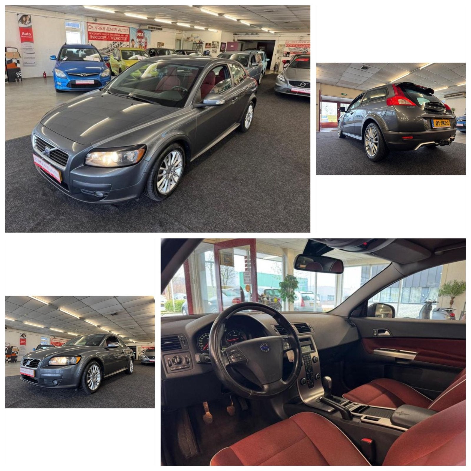 Volvo C30 1.6 D 2009 Grijs, Auto's, Volvo, Particulier, C30, Diesel, A, Hatchback, Handgeschakeld, Origineel Nederlands, Zilver of Grijs