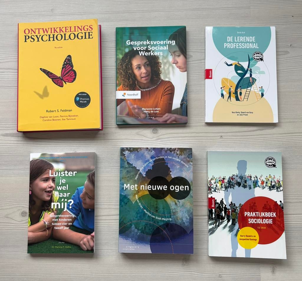 Verschillende boeken pedagogiek, Ophalen of Verzenden, Beta, Zo goed als nieuw, HBO