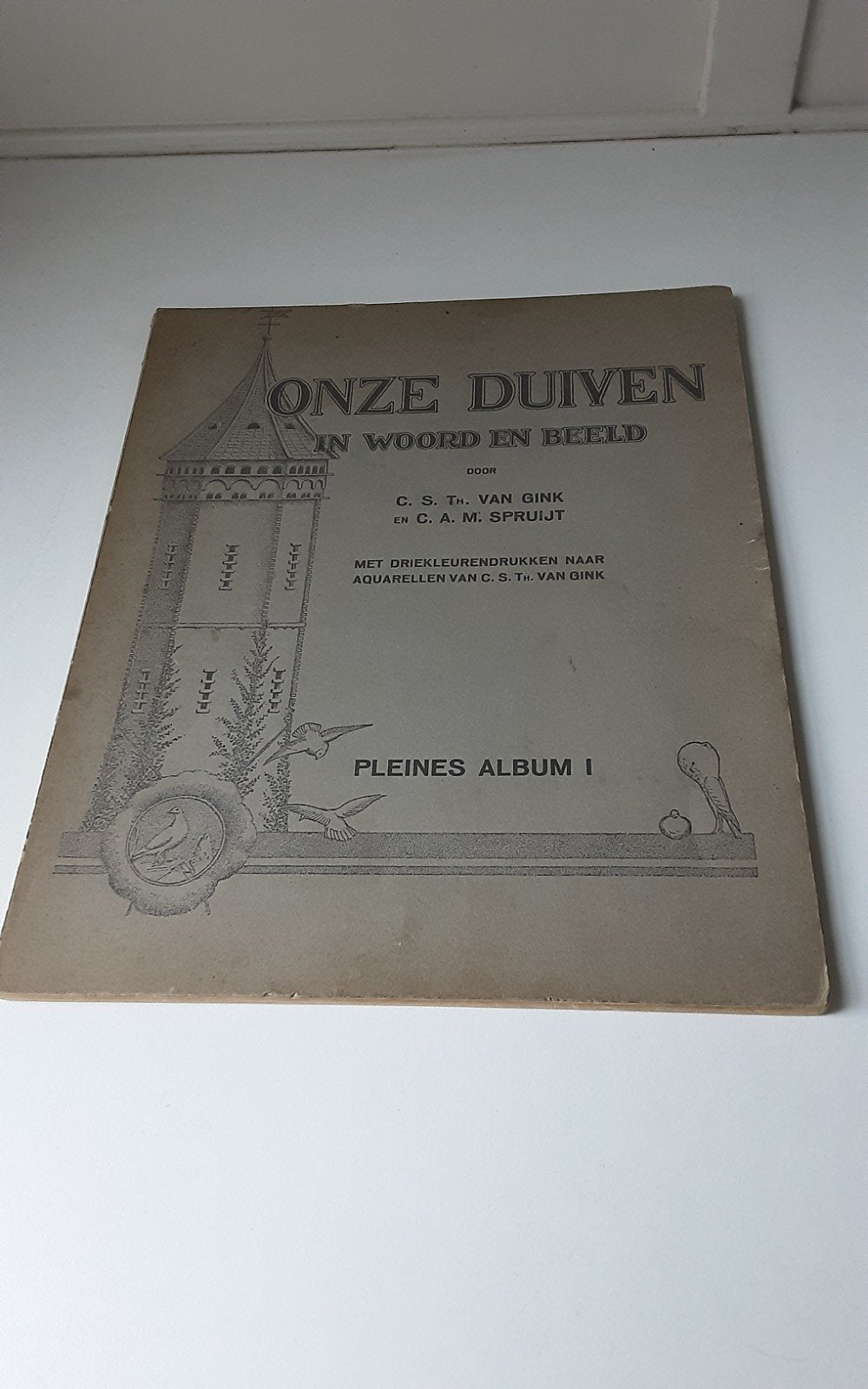 Onze Duiven in Woord en Beeld - Pleines Album I, III, VII, Ophalen of Verzenden, Gebruikt, Vogel, Overige typen