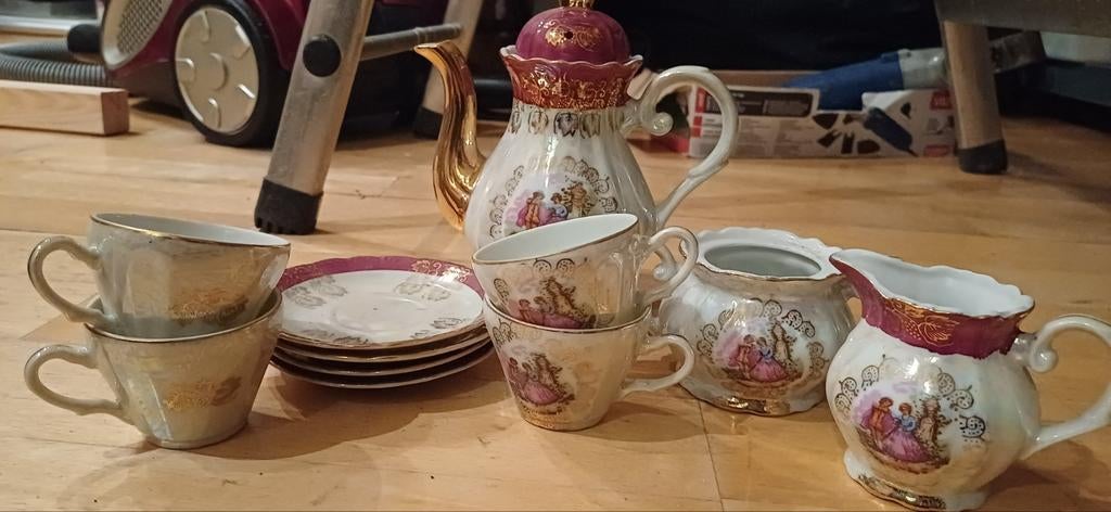 Chinees serviesje, Ophalen