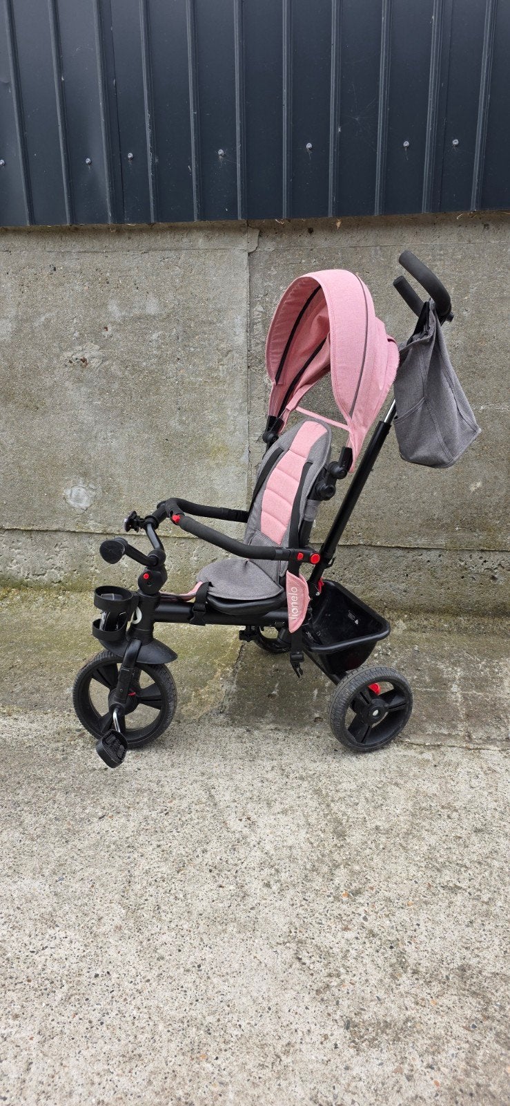 Lionelo driewieler/kinderwagen roze - Zo goed als nieuw, Ophalen of Verzenden, Zo goed als nieuw, Overige merken