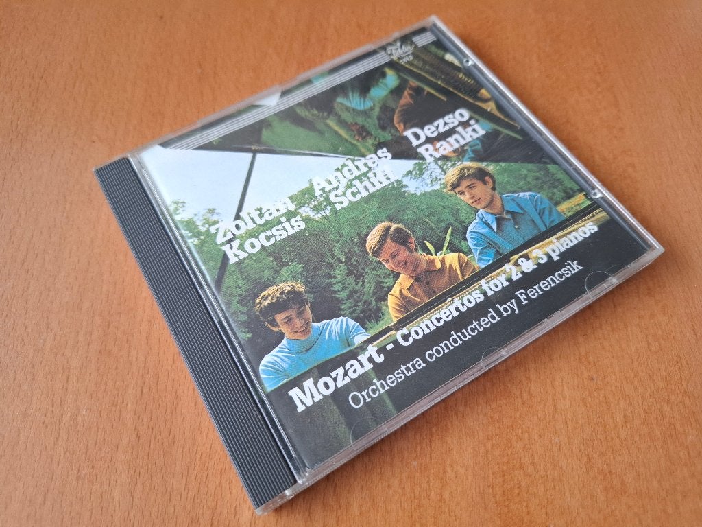 MOZART: Concerten voor 2 en 3 Piano's - Kocsis/Ranki/Schiff, Mozart, Ophalen of Verzenden, Zo goed als nieuw, Classicisme