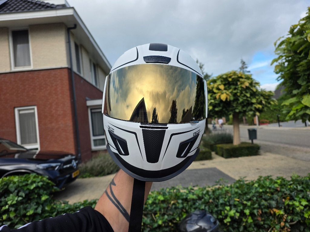 Diverse motorhelmen te koop, Motoren, M, Systeemhelm, Tweedehands, Ophalen