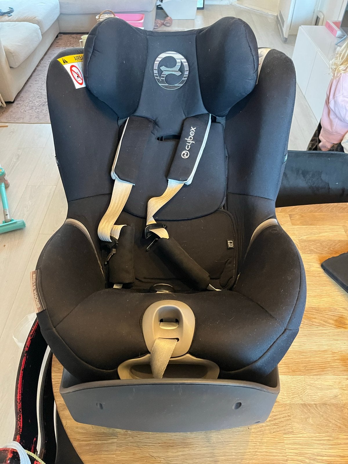 Cybex Sirona S-l I-size, Gebruikt, 0 t/m 18 kg, Verstelbare rugleuning, Isofix