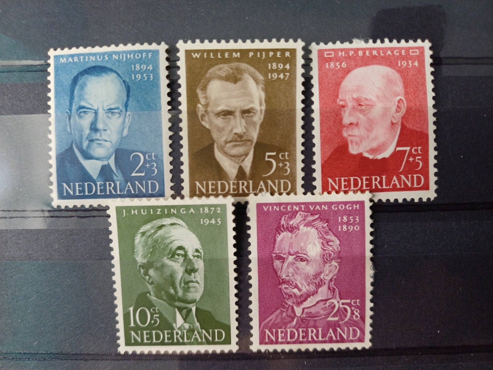 Nederland NVPH 641-645 ongestempeld, Ophalen of Verzenden, Na 1940