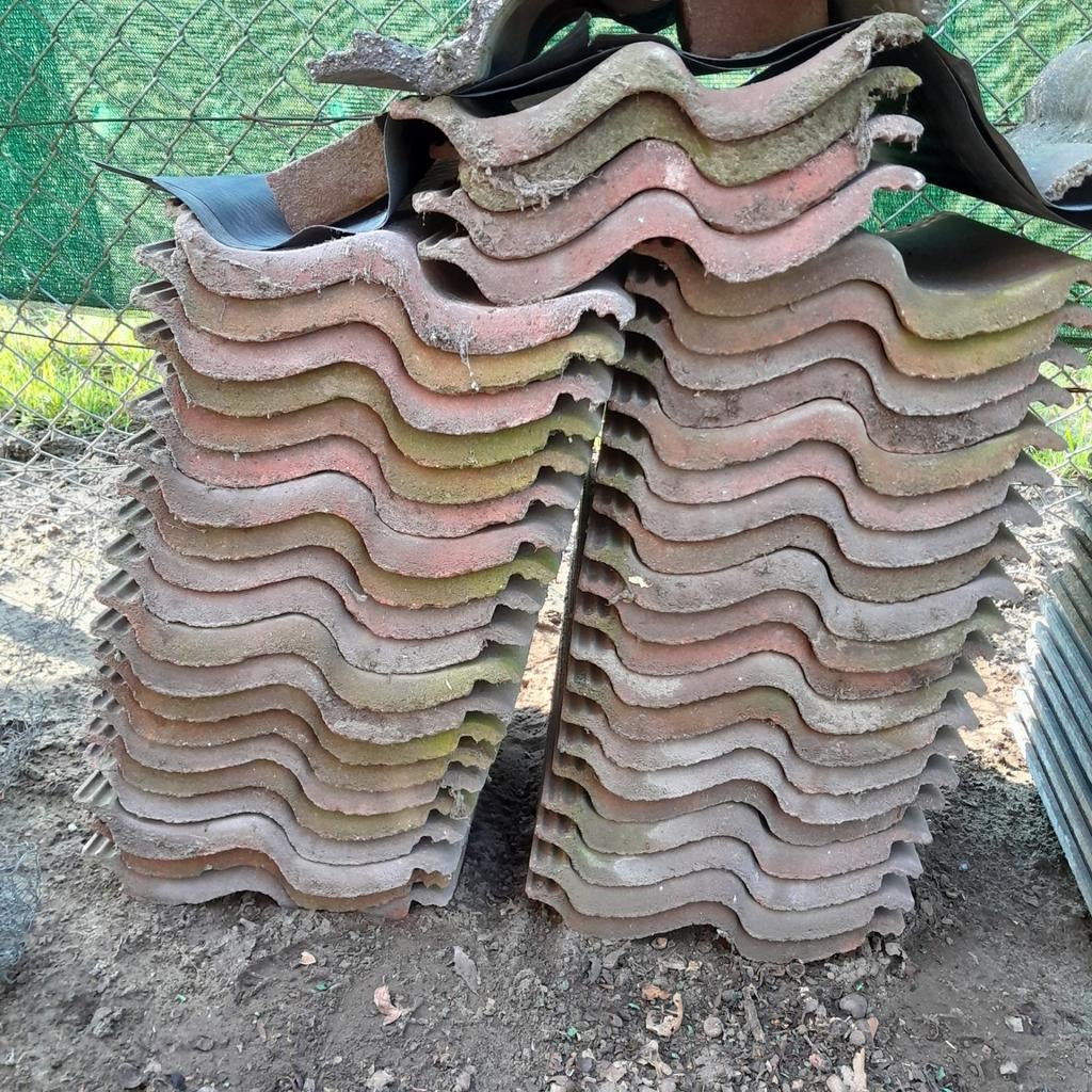 Te koop dakpannen, Ophalen, Steen of Klei, 15 m² of meer, Dakpannen