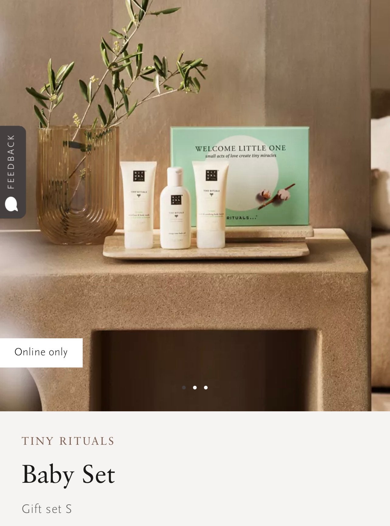 Tiny Rituals Baby set Giftset 👶🎁 🩷💙 Nieuw!, Ophalen of Verzenden, Nieuw, Overige typen, Overige merken