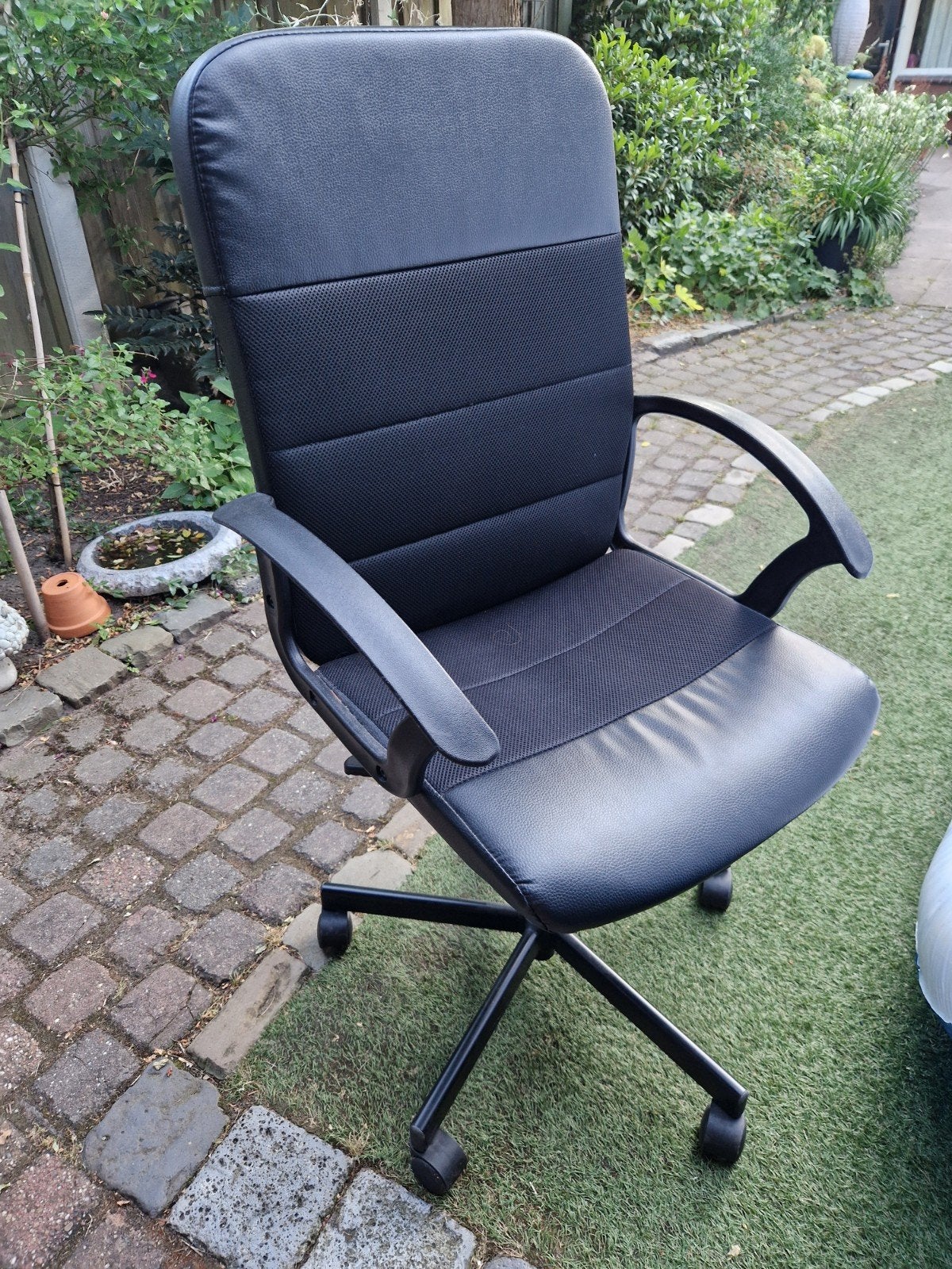 Ikea Renberget bureaustoel, amper gebruikt, Ophalen, Zo goed als nieuw, Zwart