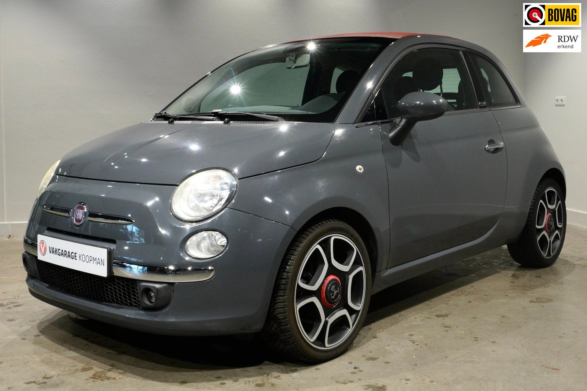 Fiat 500 C 1.2 Lounge Automaat|Airco, Euro 5, 1242 cc, 4 cilinders, Cabriolet