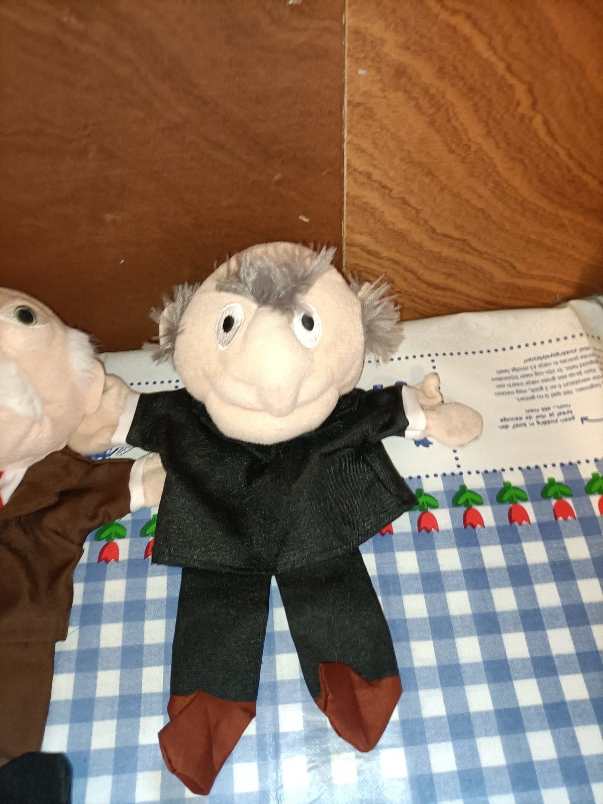Waldorf en Stattler handpoppen oude mannetjes The Muppets, Ophalen of Verzenden, Zo goed als nieuw, Overige typen