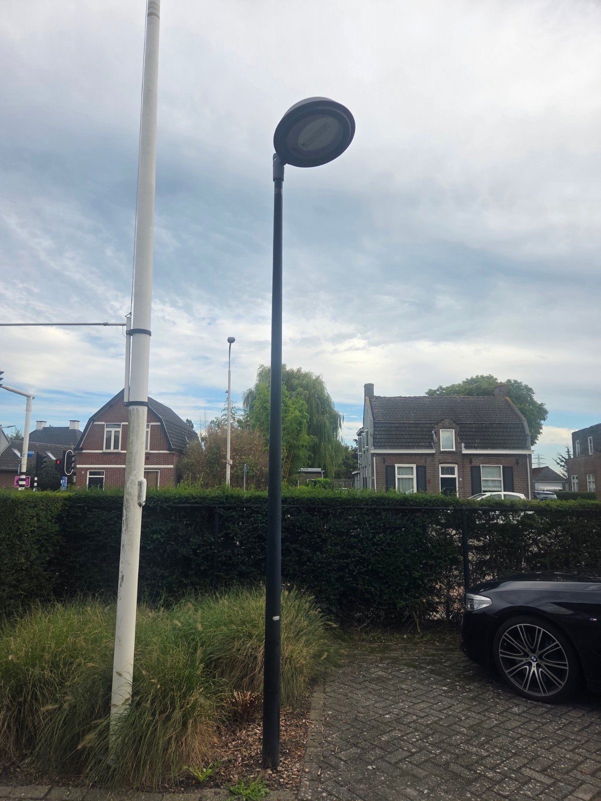 BENITO LED lantaarnpaal terreinverlichting buitenlamp, Ophalen, Gebruikt, Staal, Minder dan 50 watt