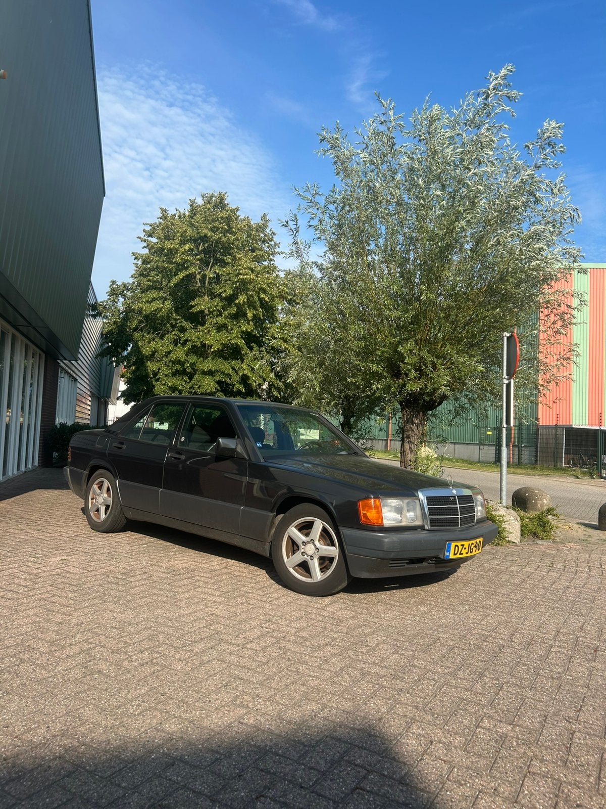 Mercedes-Benz 190-Serie 2.5 D AUT 1992 Zwart, Auto's, Mercedes-Benz, Automaat, Zwart, 2497 cc, 1210 kg