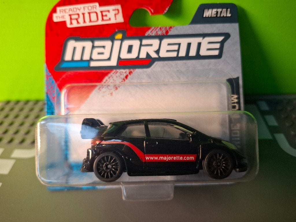 Majorette 218C - Toyota Yaris WRC [zwart] 1/60 MIB, Ophalen of Verzenden, Nieuw, Auto