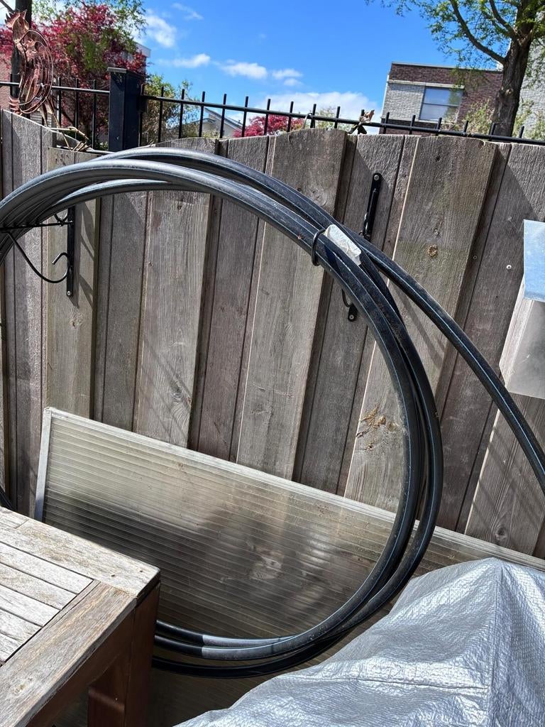 Tyleen waterleiding rond 22, 15 meter, Ophalen