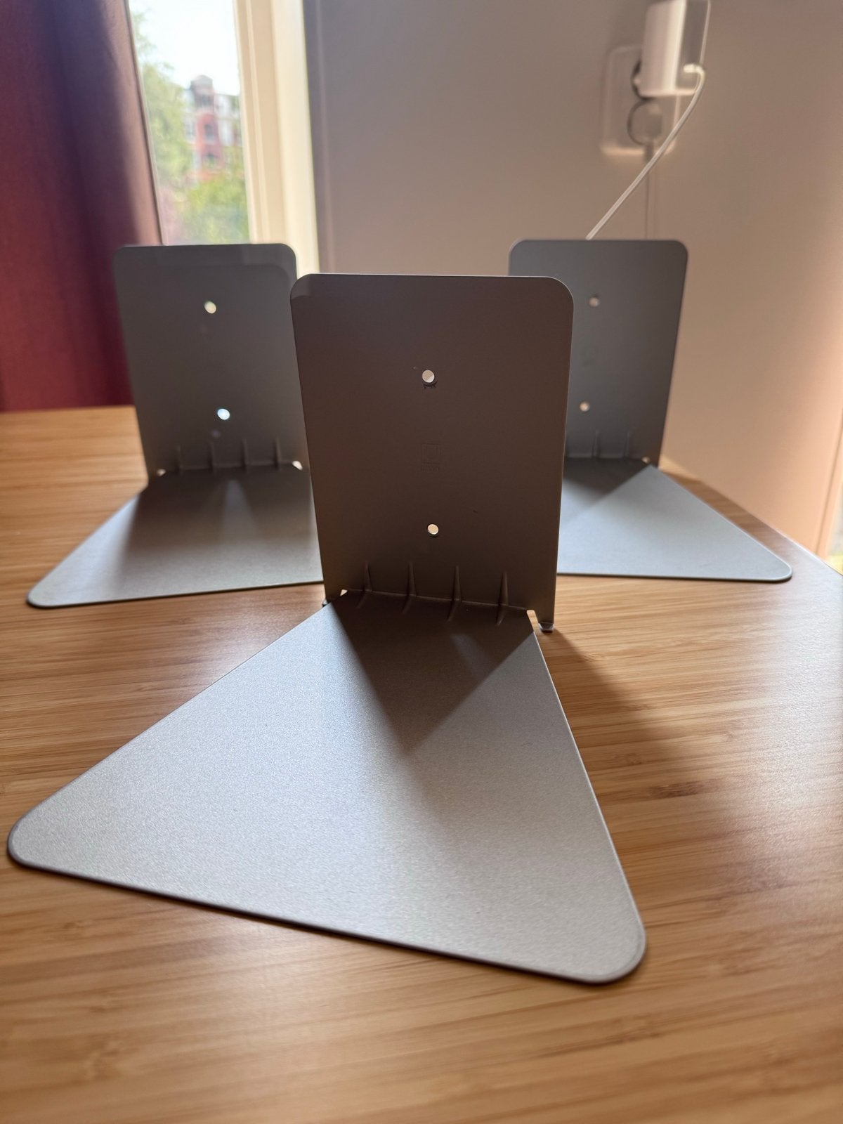 Umbra Conceal Floating Bookshelves (Large), Set of 3, Silver, Ophalen, Zo goed als nieuw