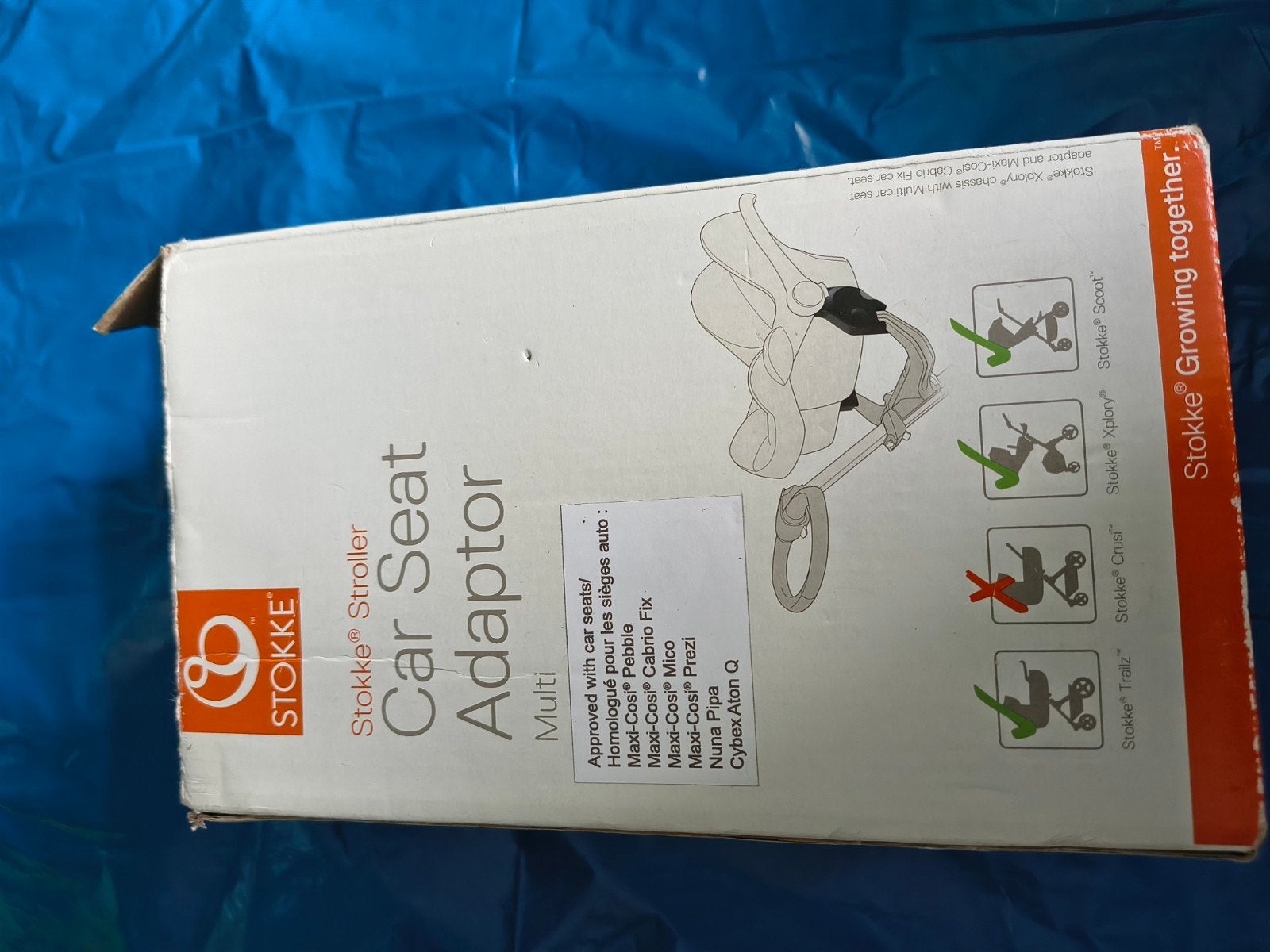 stokke adapter, Ophalen of Verzenden