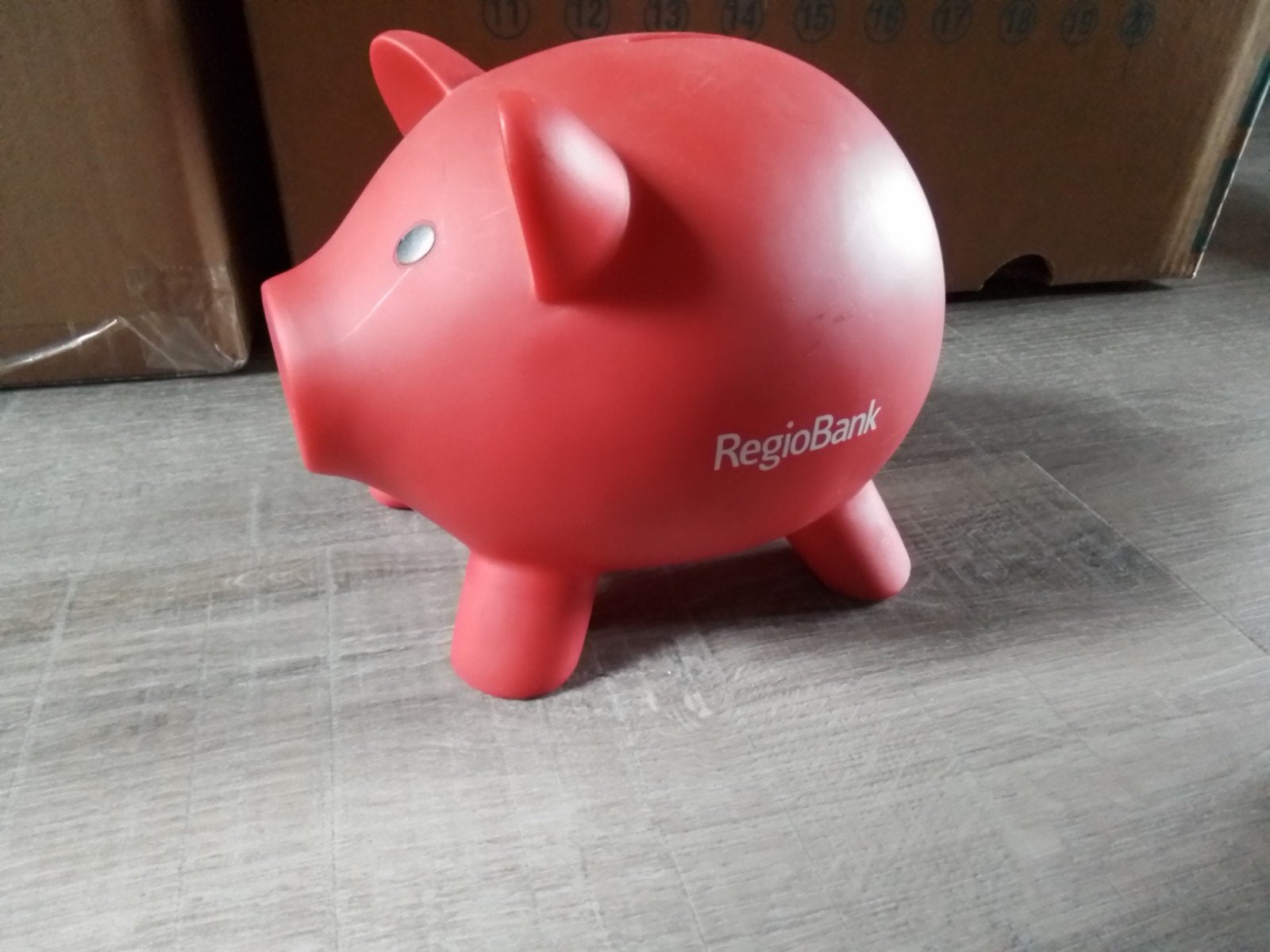 Regiobank spaarpot spaarvarken, Verzamelen, Spaarpotten, Ophalen of Verzenden, Steen, Aardewerk of Keramiek, Dier