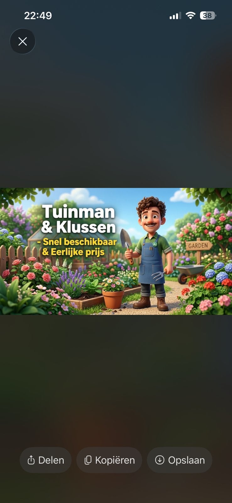 Betrouwbare Tuinman en andere klusjes Snel beschikbaar!), Ophalen of Verzenden