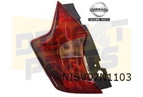 Nissan Note achterlicht Links Origineel!  265553VV0A, -, Verzenden, -, Nieuw