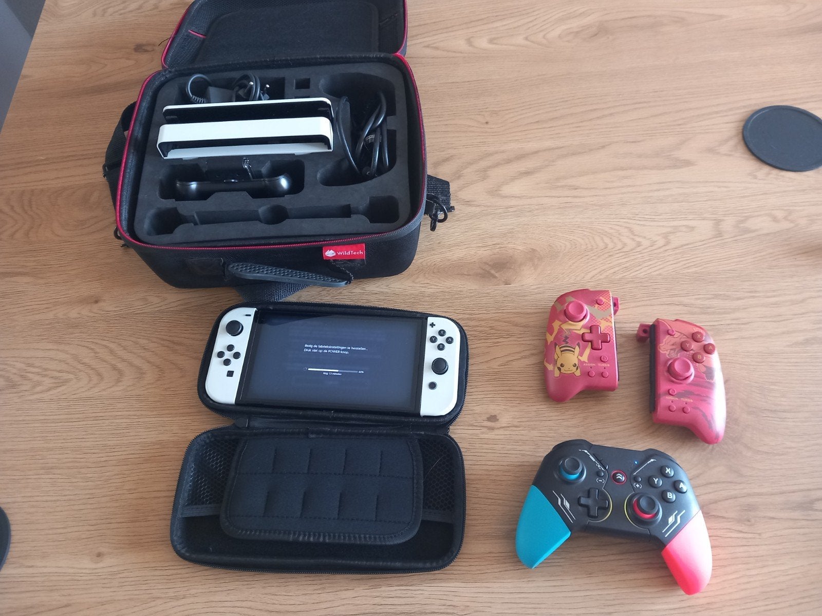 Nintendo Switch OLED Compleet Pakket met Spellen, Ophalen