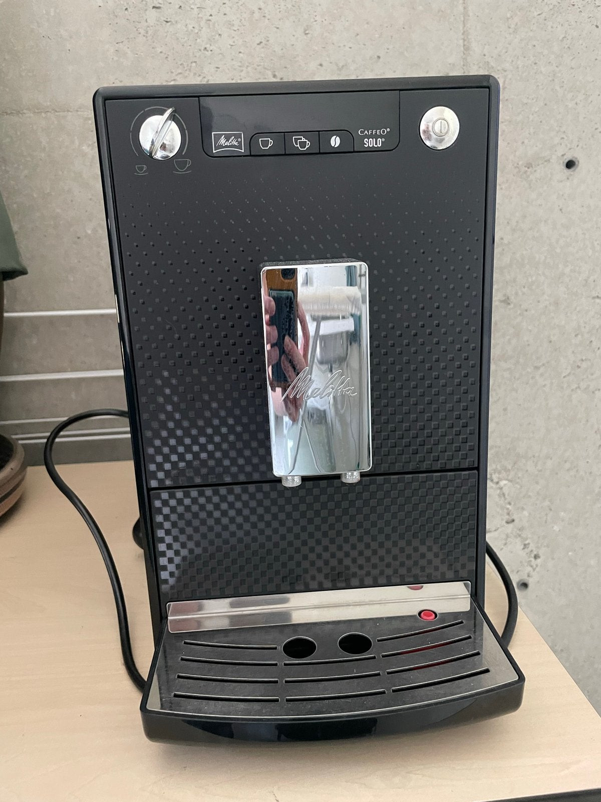Melitta Caffeo Solo Volautomatische Koffiemachine, Afneembaar waterreservoir, Gebruikt, Koffiemachine, 4 tot 10 kopjes