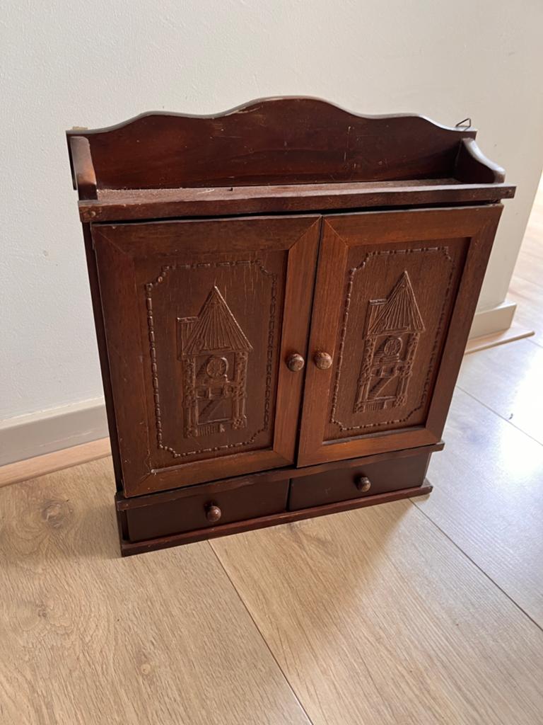 Kruidenkastje, Huis en Inrichting, Ophalen, Overige typen, Hout, Nieuw