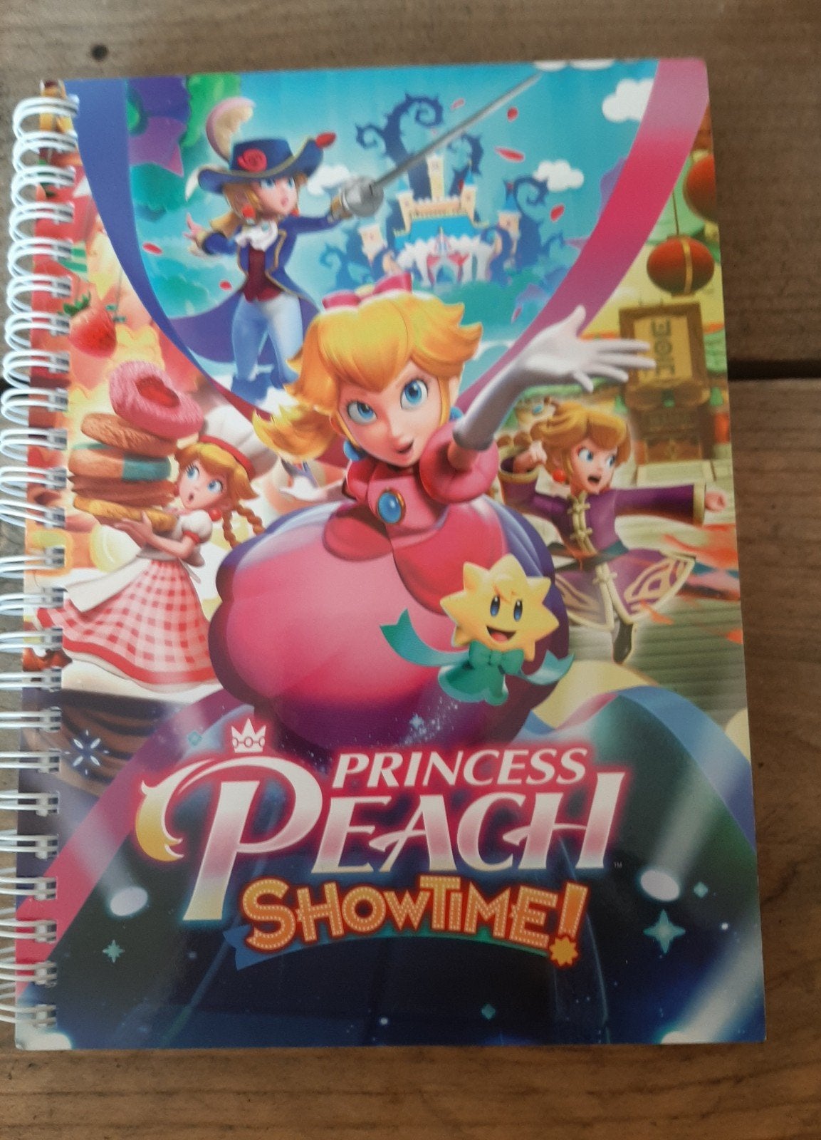 Princess Peach Showtime dik schrift., Alle leeftijden, Ophalen of Verzenden, Nieuw in verpakking, Overige typen