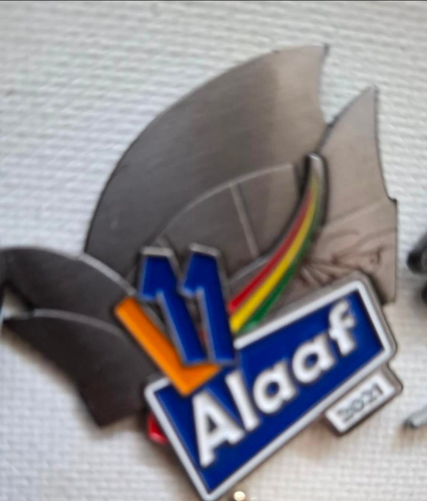 Carnavals pin 2021 - L11 Alaaf (gezocht), Ophalen of Verzenden, Gebruikt