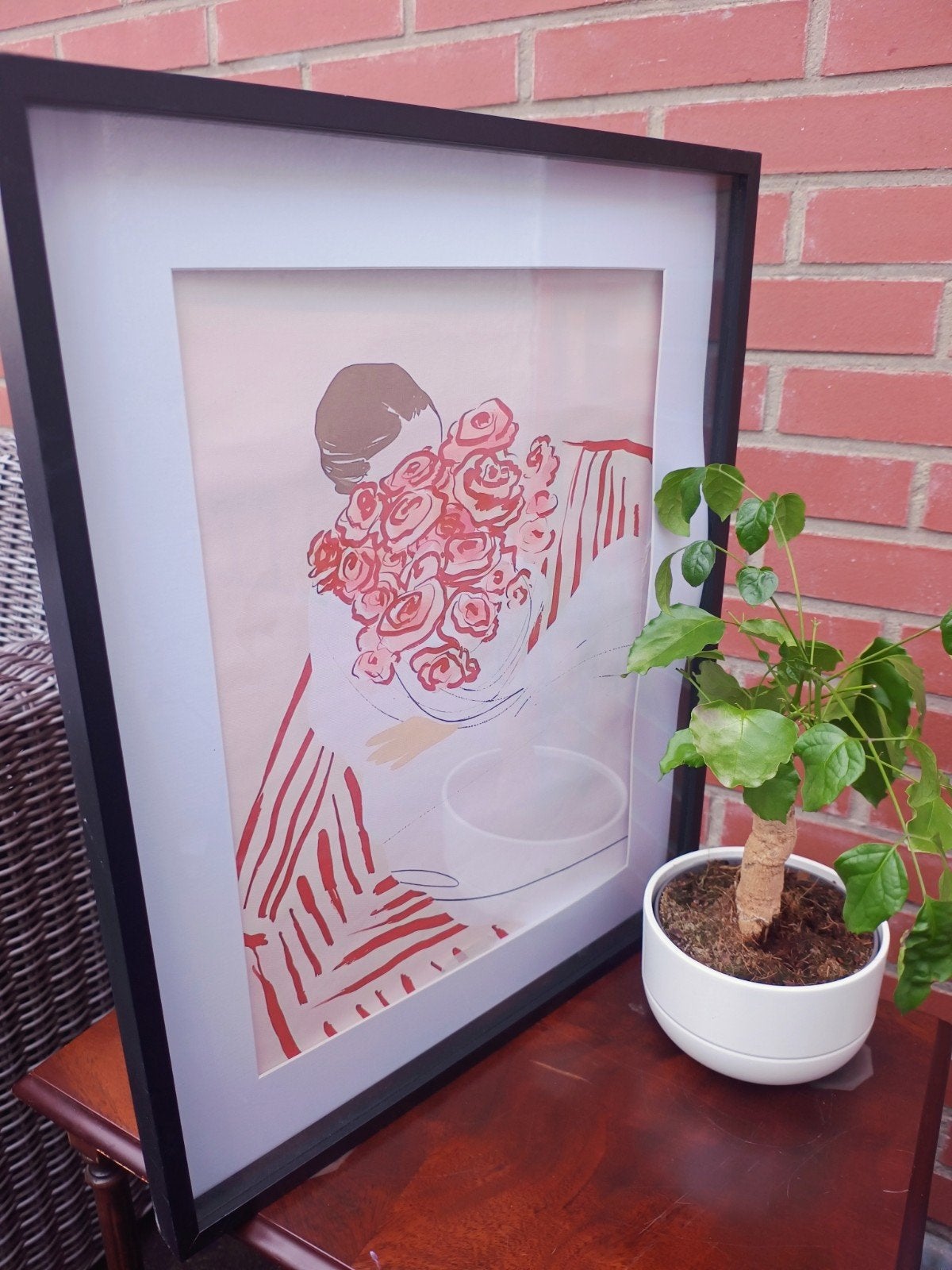 Canvas Poster Vrouw met Rozen 30x40 cm – Geen Lijst

Stijlvo, Ophalen of Verzenden, Roze