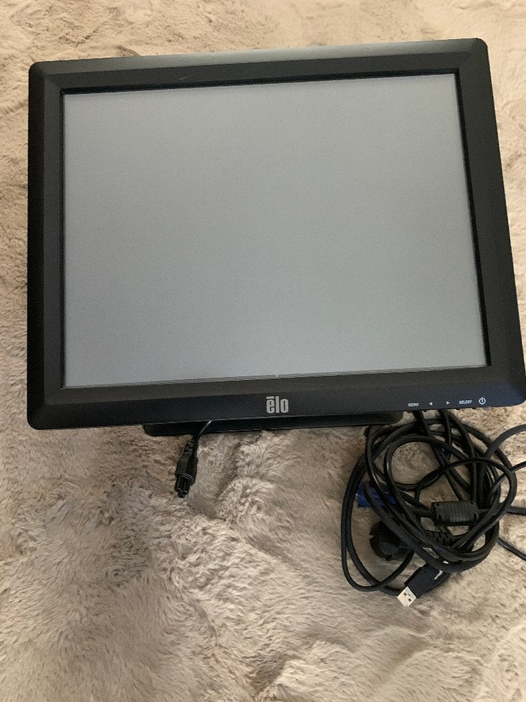 Touchscreen monitor:  ELO ET1517L Beeldscherm, Gebruikt, Elo Touch Solutions, Touchscreen, Ophalen of Verzenden