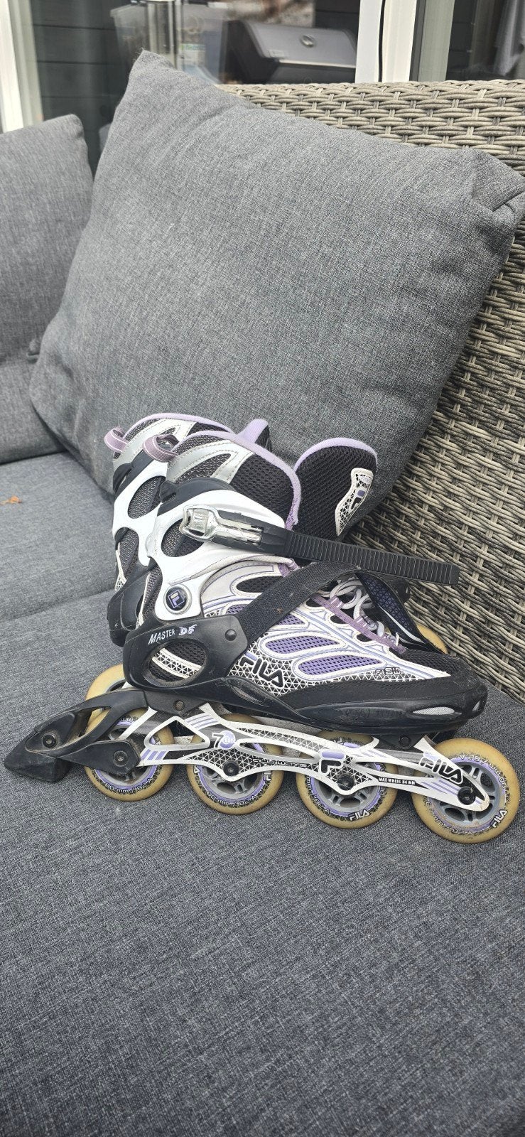 Fila Master DF inline skates - Maat 40, Ophalen of Verzenden, Gebruikt, Dames, Inline skates 4 wielen
