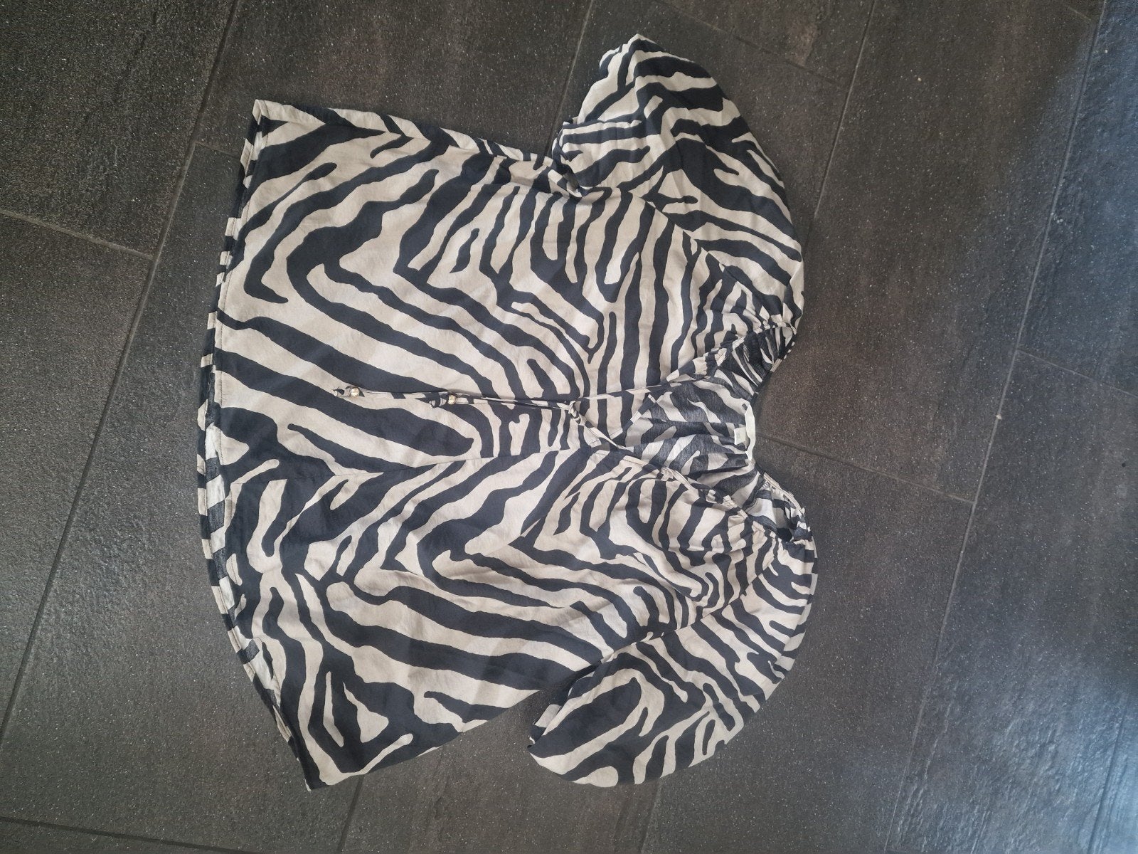 Leuke zebra print top van C&A, maat M, Ophalen of Verzenden