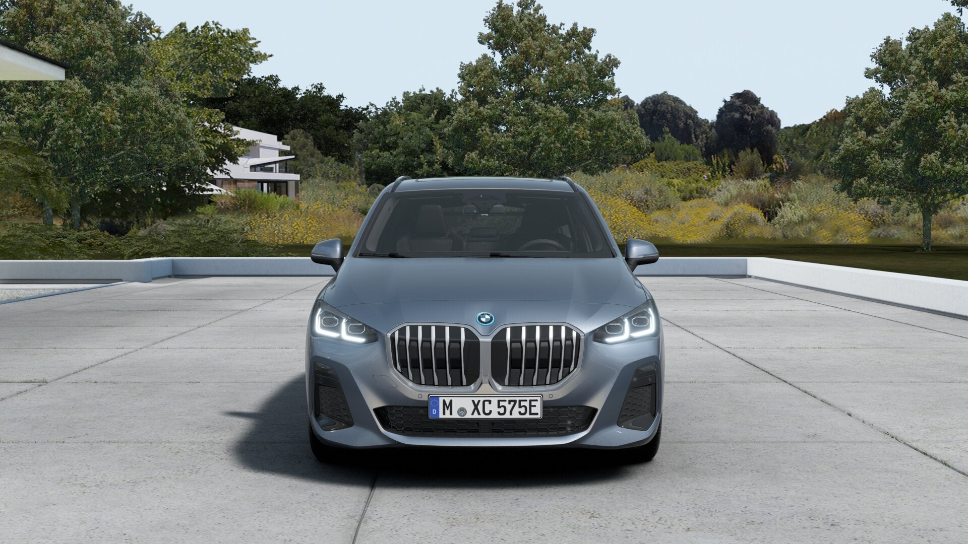 BMW 2 Serie Active Tourer 225e M Sport Automaat / Panoramada, Auto's, Dealer onderhouden, Zwart, Leder, Bedrijf