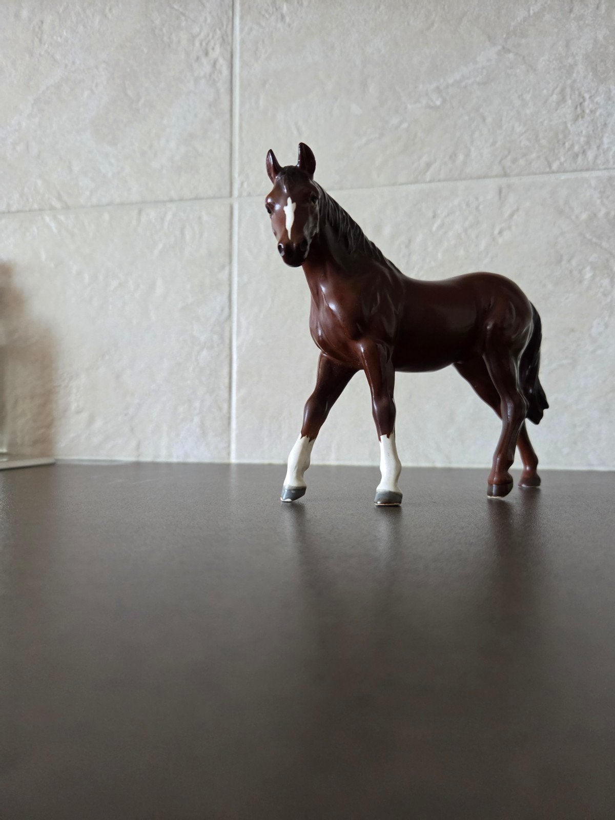 Bruin paard, Ophalen of Verzenden, Gebruikt, Paard, Beeldje of Figuurtje
