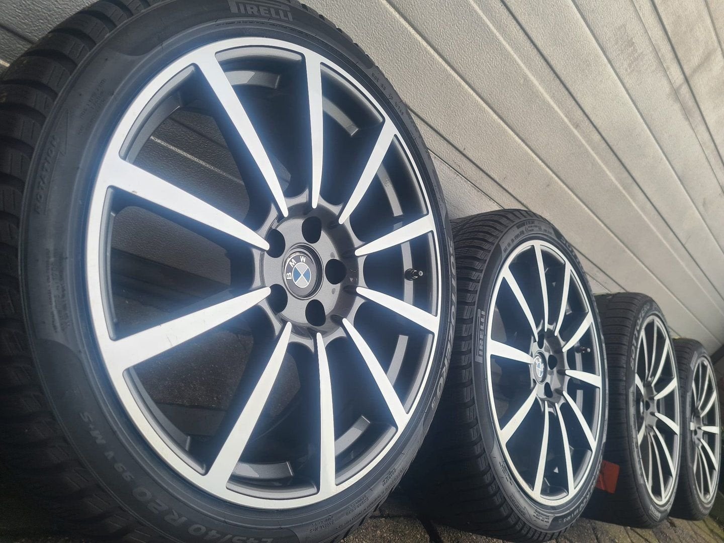 20  BMW 7 serie G10 G11 6GT i5 IX3 X3 X4 velgen winterbanden, -, -, Banden en Velgen, 20 inch