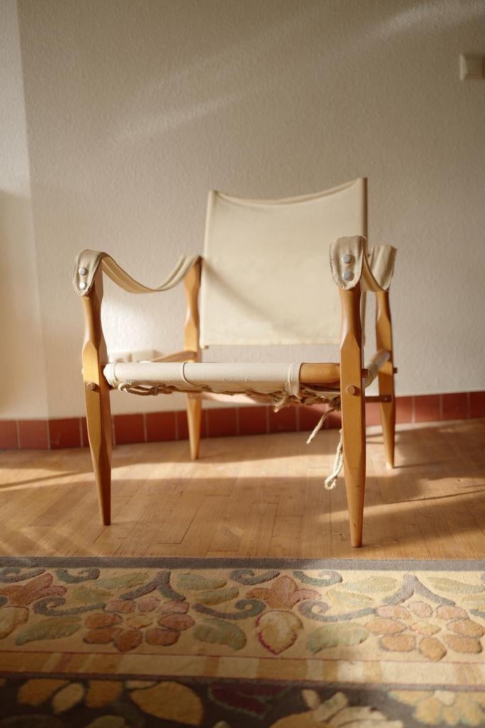 Iconische Kaare Klint Safari Chair - Jaren '60, Antiek en Kunst, Antiek | Meubels | Stoelen en Banken, Ophalen
