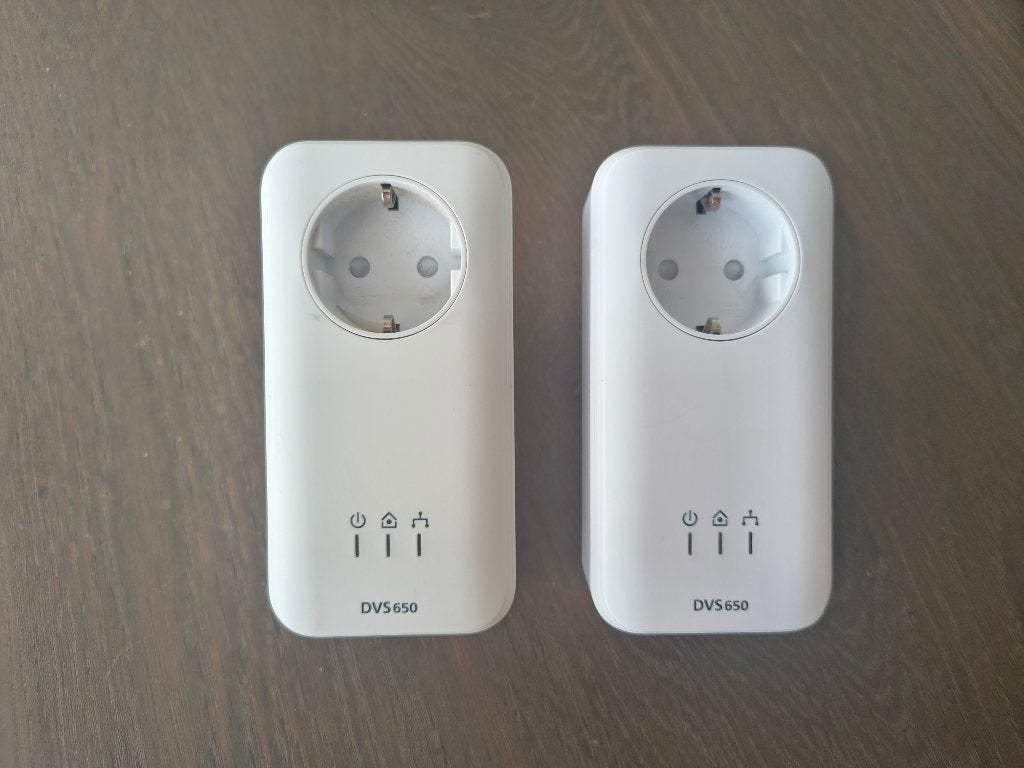 Devolo / KPN DVS 650 Powerline Adapters (2 stuks), Ophalen of Verzenden, Refurbished, KPN / Devolo